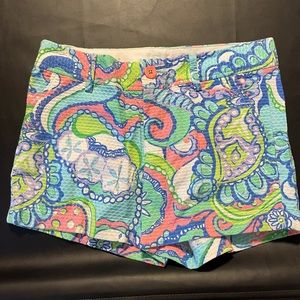 Lily Pulitzer paisley shorts